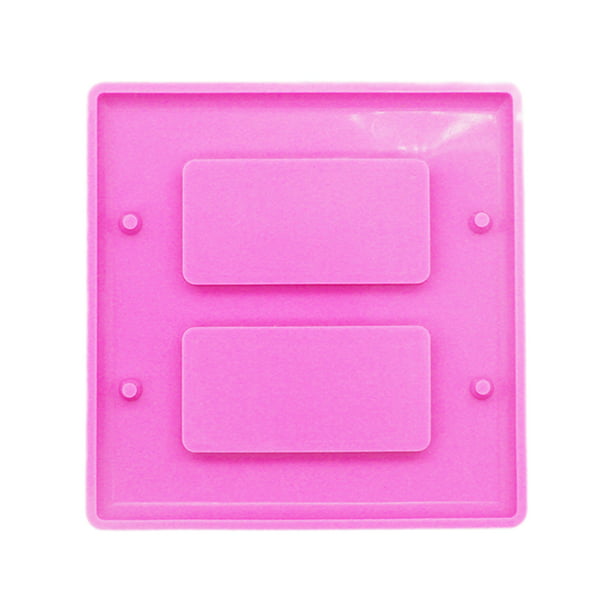 DIY Crafts Epoxy Resin Mold USB Socket Panel Light Switch Cover Silicone Mould 